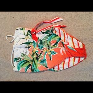 Trina Turk Reversible Swimsuit & Matching Sarong Wrap